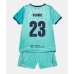 Barcelona Jules Kounde #23 Barnkläder Tredje matchtröja till baby 2026-27 Kortärmad (+ Korta byxor) Billigt Barcelona Jules Kounde #23 Barnkläder Tredje matchtröja till baby 2026-27 Kortärmad (+ Korta byxor) Billigt
